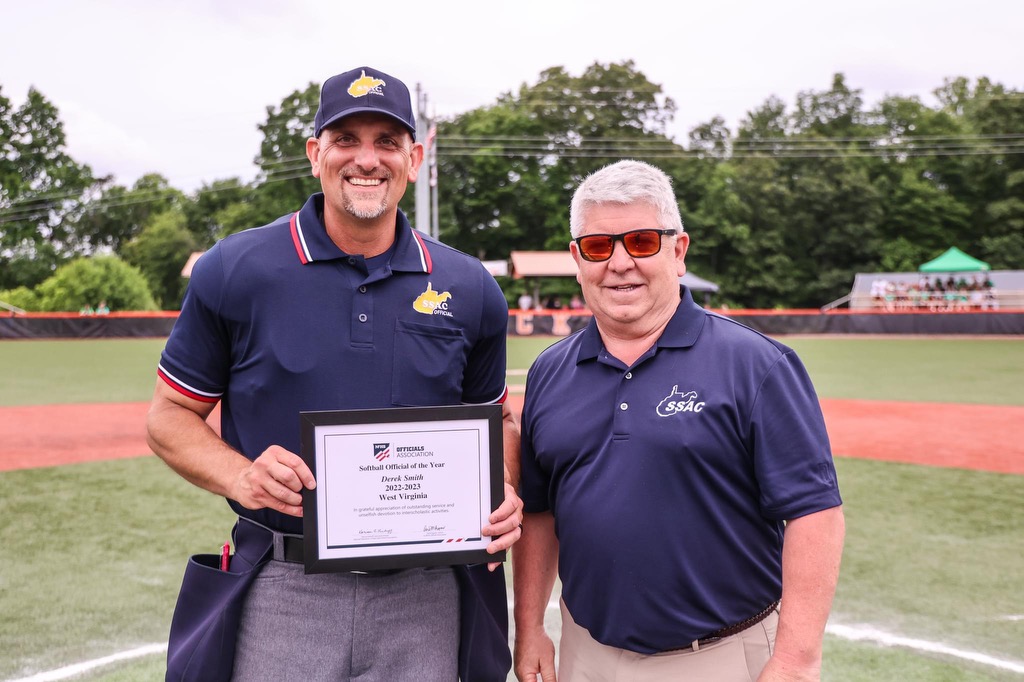 Local umpire Derek Smith wins Softball Official of the Year Award